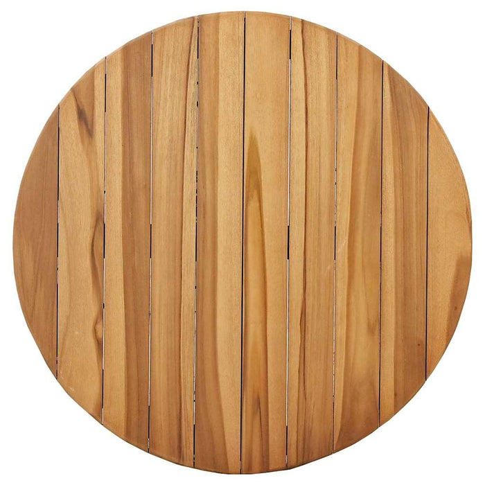 Tavolo Bistro da Giardino  Ø70x75 cm in Legno Massello di Teak 42006359