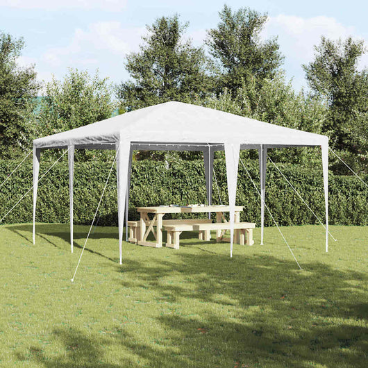 Tenda Party Bianco 400 x 400 x 266 cm Poliestere e Acciaio 42003421