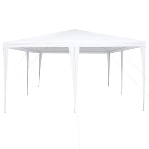 Tenda Party Bianco 400 x 400 x 266 cm Poliestere e Acciaio 42003421