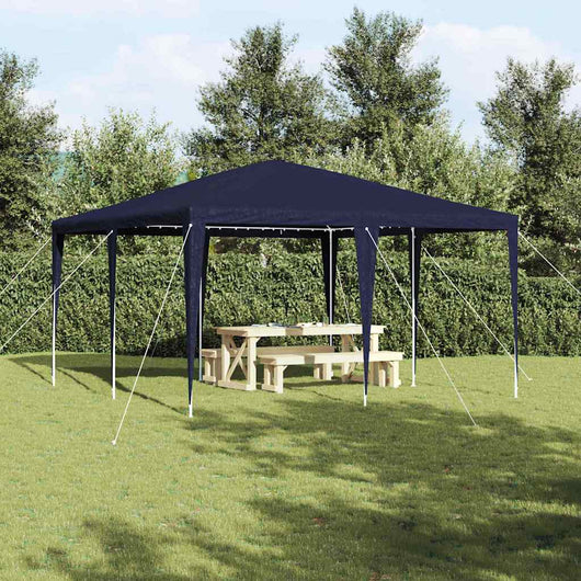 Tenda Party Blu e Bianco 400 x 400 x 266 cm 42003422