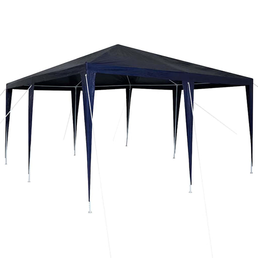 Tenda Party Blu e Bianco 400 x 400 x 266 cm 42003422