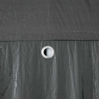 Tenda Party Antracite e Bianco 400 x 400 x 266 cm 42003423