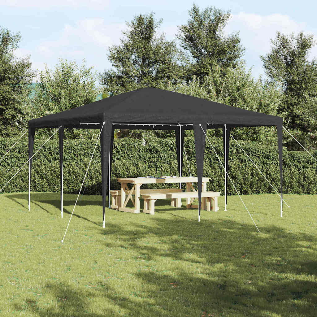 Tenda Party Antracite e Bianco 400 x 400 x 266 cm 42003423