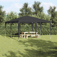 Tenda Party Antracite e Bianco 400 x 400 x 266 cm 42003423