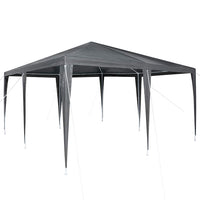 Tenda Party Antracite e Bianco 400 x 400 x 266 cm 42003423