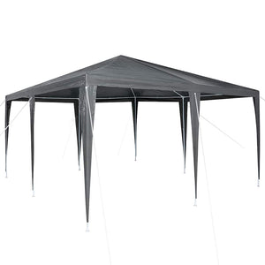 Tenda Party Antracite e Bianco 400 x 400 x 266 cm 42003423
