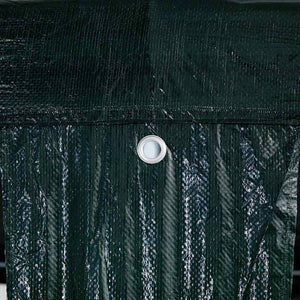 Tenda Party Verde e Bianco 400 x 400 x 266 cm 42003424