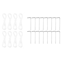 vidaXL Tenda Party Bianco 400 x 400 x 266 cm Poliestere e Acciaio