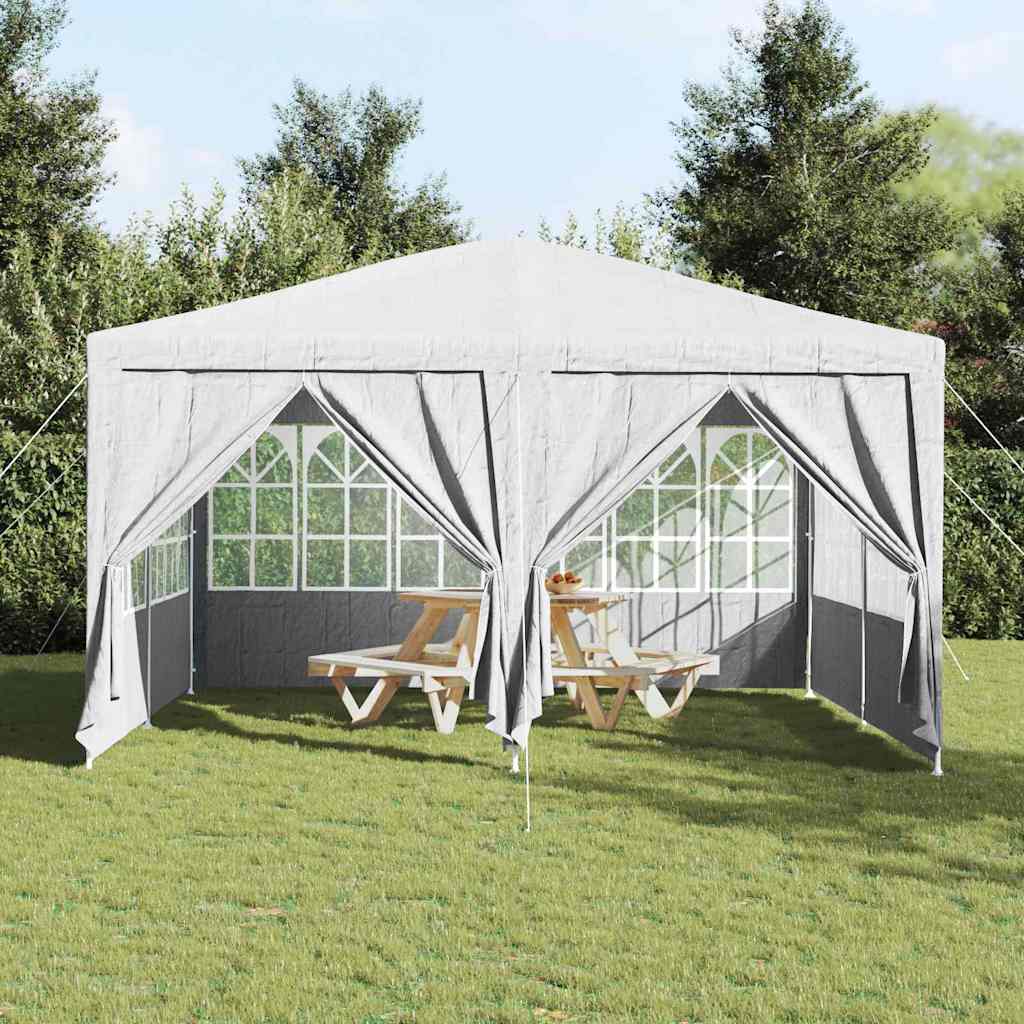 Tenda Party Bianco 400 x 400 x 266 cm Poliestere e Acciaio 42003425