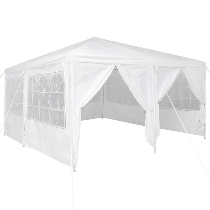 Tenda Party Bianco 400 x 400 x 266 cm Poliestere e Acciaio 42003425