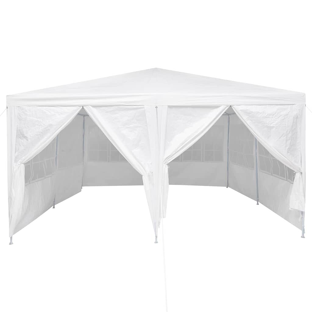 Tenda Party Bianco 400 x 400 x 266 cm Poliestere e Acciaio 42003425