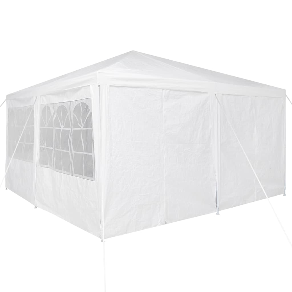 Tenda Party Bianco 400 x 400 x 266 cm Poliestere e Acciaio 42003425