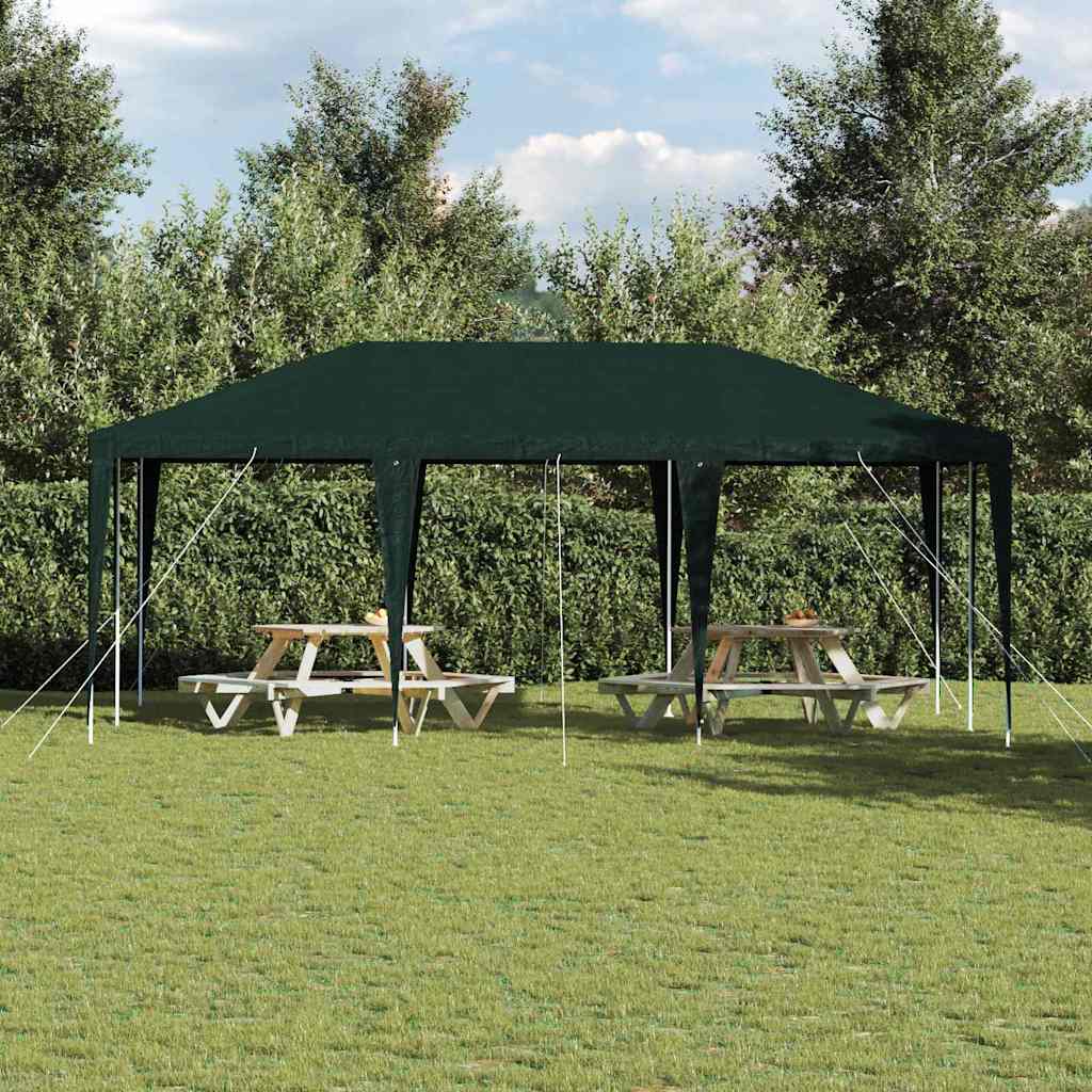 Tenda Party Verde e Bianco 600 x 400 x 266 cm 42003432