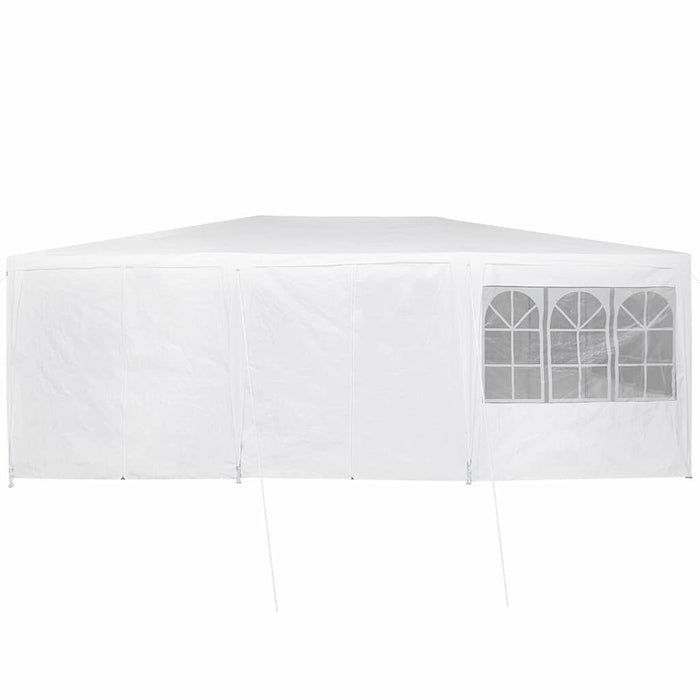 Tenda Party Bianco 600 x 400 x 266 cm Poliestere, Acciaio 42003433