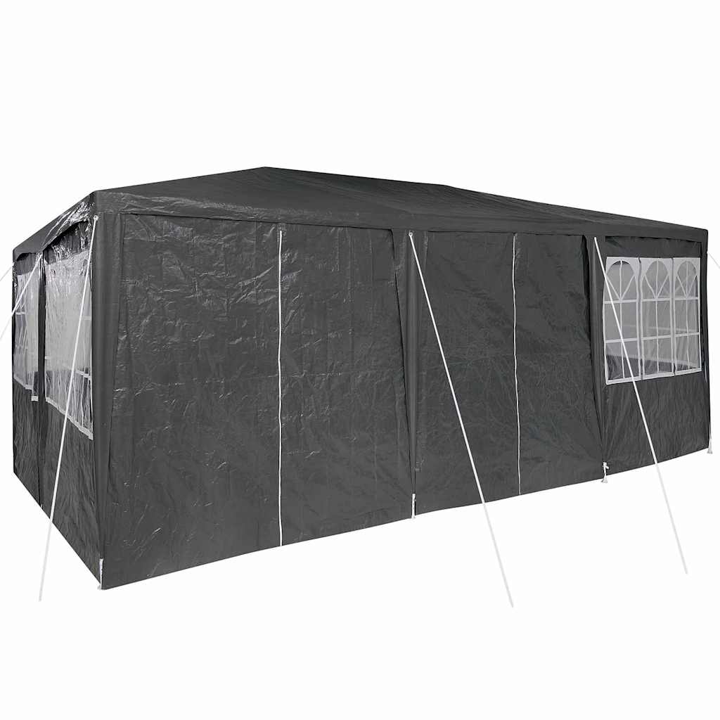 Tenda Party Antracite, Bianco 600 x 400 x 266 cm 42003435