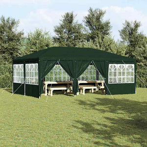Tenda da Festa  con 10 Muri Verdi 6x4 m in PE 42003436