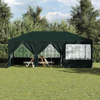 Tenda da Festa  con 10 Muri Verdi 6x4 m in PE 42003436