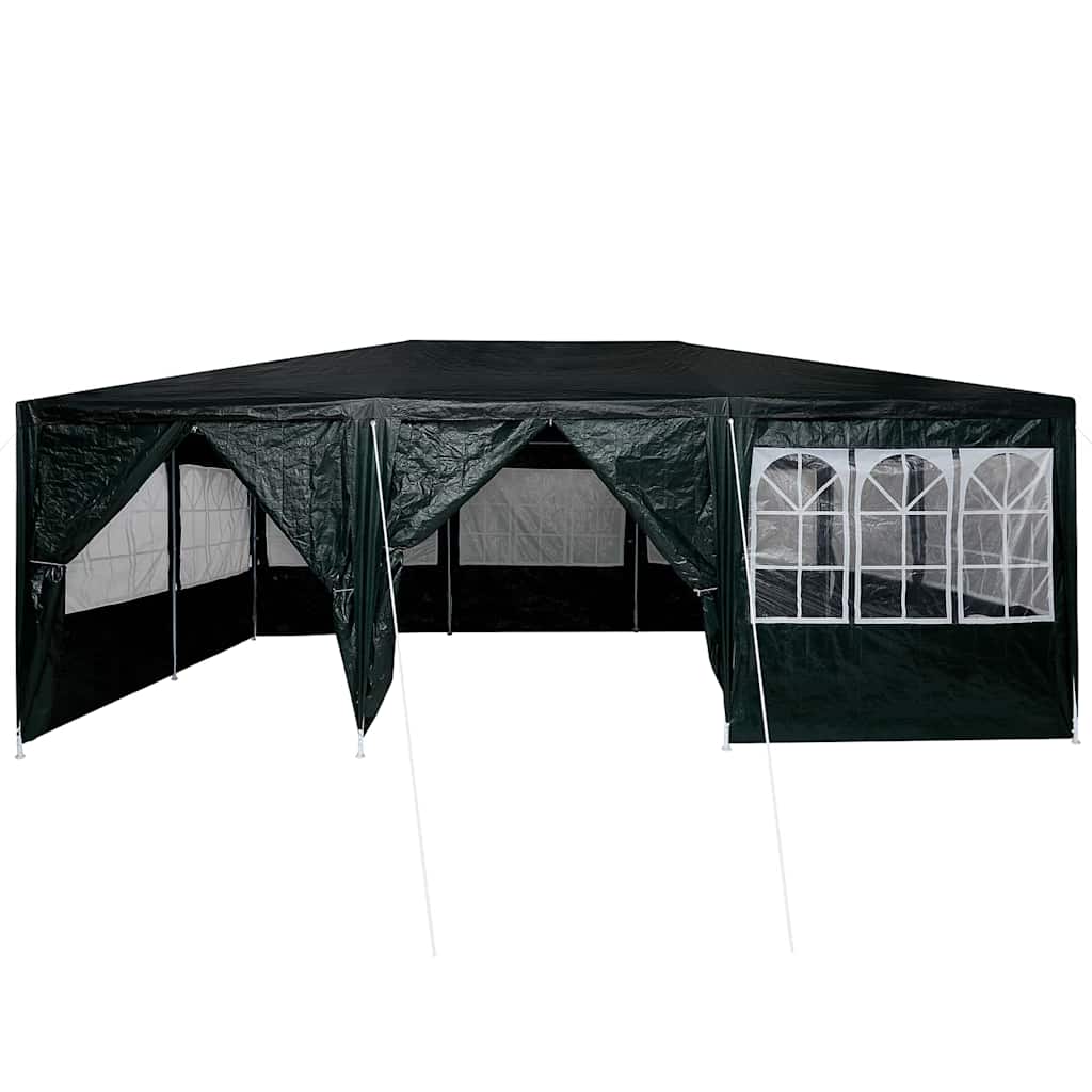Tenda da Festa  con 10 Muri Verdi 6x4 m in PE 42003436