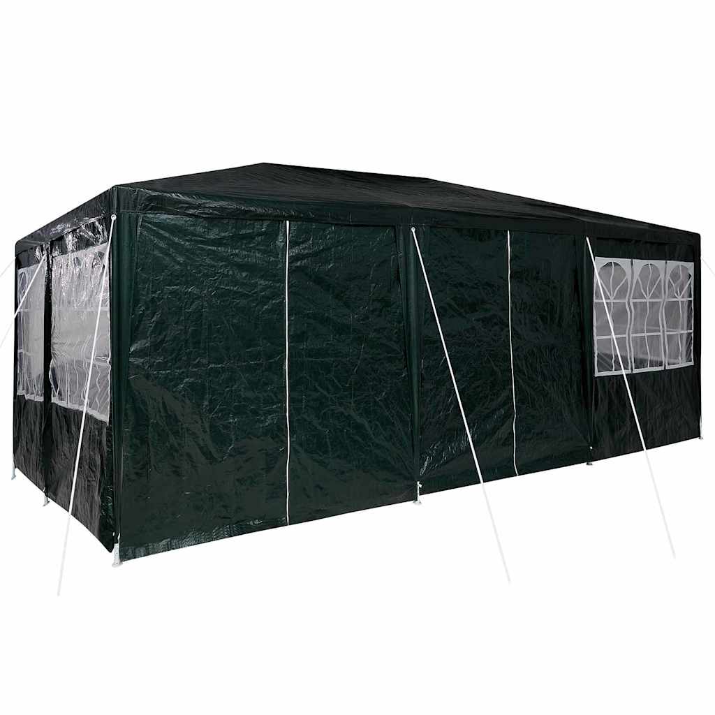 Tenda da Festa  con 10 Muri Verdi 6x4 m in PE 42003436