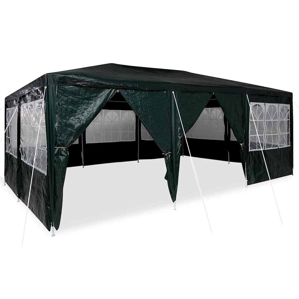Tenda da Festa  con 10 Muri Verdi 6x4 m in PE 42003436
