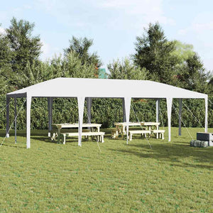 Tenda Party Bianco 800 x 400 x 266 cm Poliestere e Acciaio 42003437