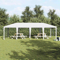 Tenda Party Bianco 800 x 400 x 266 cm Poliestere e Acciaio 42003437