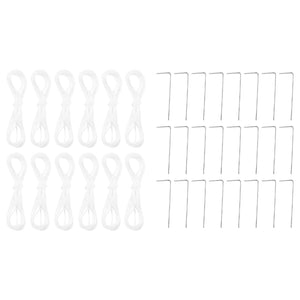 Tenda Party Blu e Bianco 800 x 400 x 266 cm 42003438