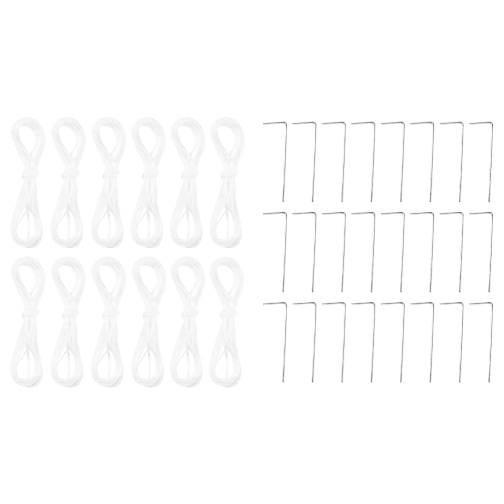 Tenda Party Bianco 800 x 400 x 266 cm Poliestere, Acciaio 42003441