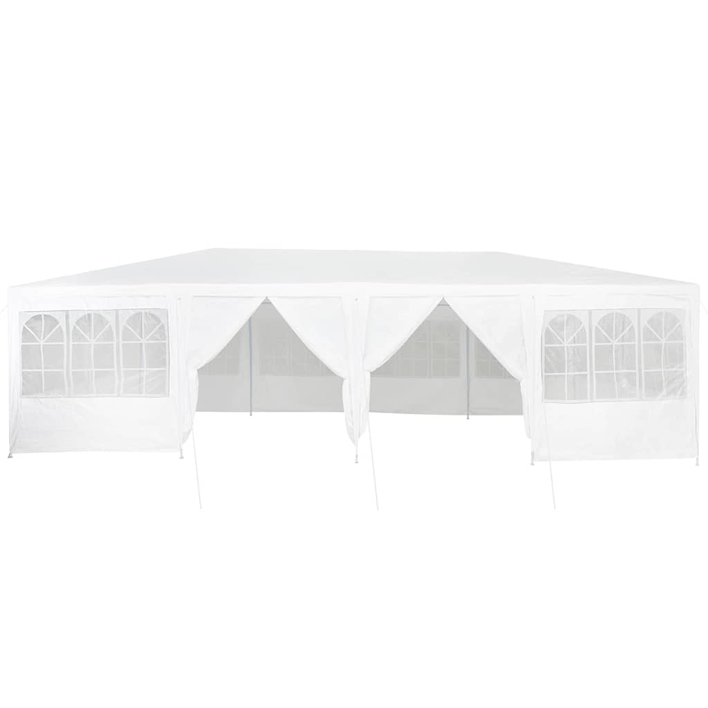 Tenda Party Bianco 800 x 400 x 266 cm Poliestere, Acciaio 42003441
