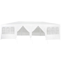 Tenda Party Bianco 800 x 400 x 266 cm Poliestere, Acciaio 42003441