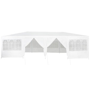 Tenda Party Bianco 800 x 400 x 266 cm Poliestere, Acciaio 42003441