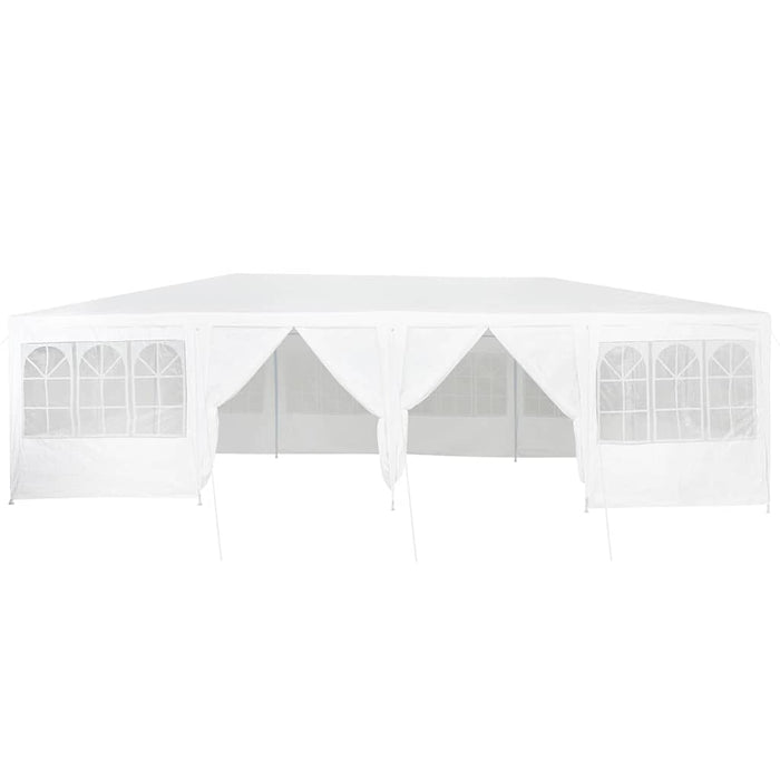 Tenda Party Bianco 800 x 400 x 266 cm Poliestere, Acciaio 42003441