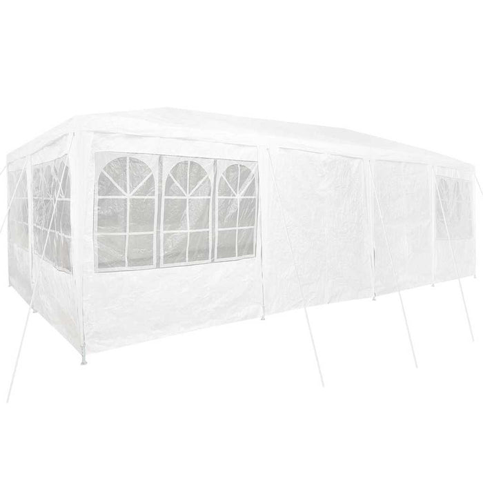 Tenda Party Bianco 800 x 400 x 266 cm Poliestere, Acciaio 42003441