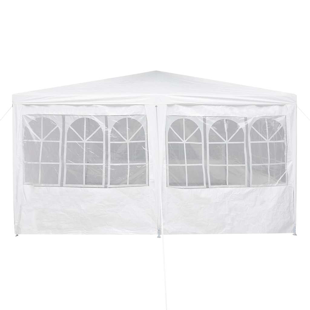 Tenda Party Bianco 800 x 400 x 266 cm Poliestere, Acciaio 42003441