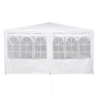 Tenda Party Bianco 800 x 400 x 266 cm Poliestere, Acciaio 42003441