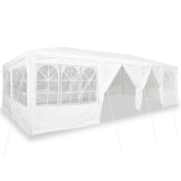 Tenda Party Bianco 800 x 400 x 266 cm Poliestere, Acciaio 42003441
