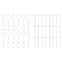 Tenda Party Blu, Bianco 800 x 400 x 266 cm Poliestere, Acciaio 42003442