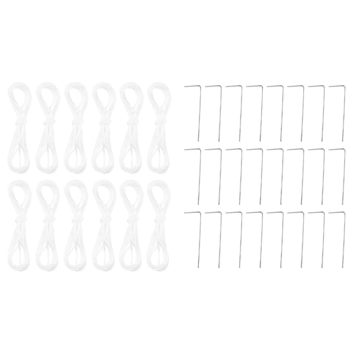 Tenda Party Blu, Bianco 800 x 400 x 266 cm Poliestere, Acciaio 42003442