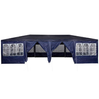 Tenda Party Blu, Bianco 800 x 400 x 266 cm Poliestere, Acciaio 42003442