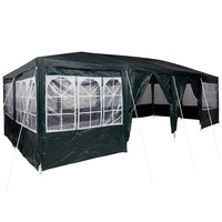 Tenda da festa  con 12 pareti verdi 8x4 m in PE 42003444