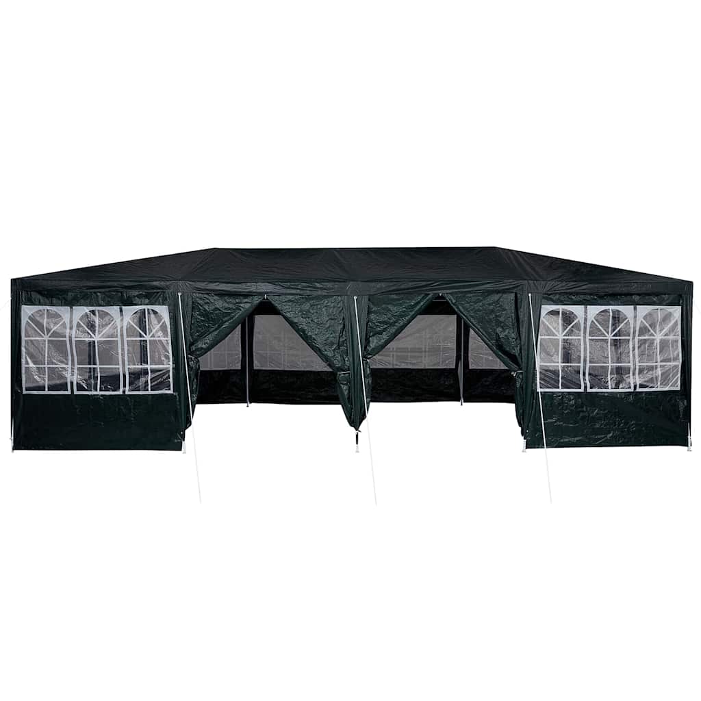 Tenda da festa  con 12 pareti verdi 8x4 m in PE 42003444