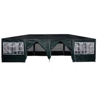 Tenda da festa  con 12 pareti verdi 8x4 m in PE 42003444