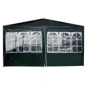 Tenda da festa  con 12 pareti verdi 8x4 m in PE 42003444