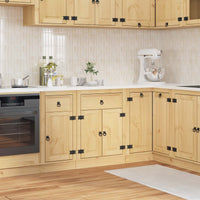 Armadietto con cassetto Miele 60 x 46 x 81,5 cm Pino massello 42007557