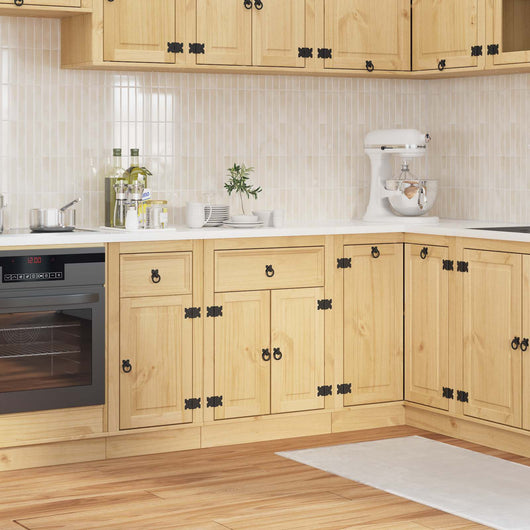 Armadietto con cassetto Miele 60 x 46 x 81,5 cm Pino massello 42007557