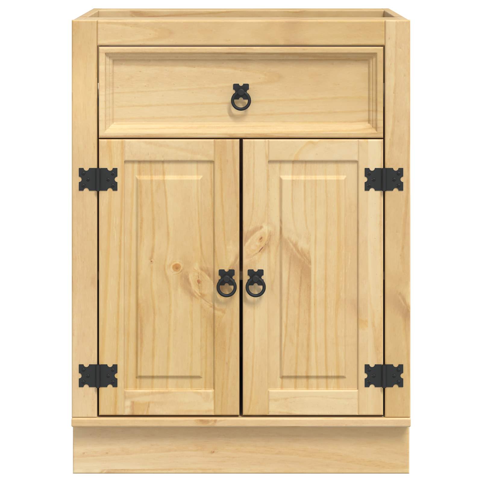 Armadietto con cassetto Miele 60 x 46 x 81,5 cm Pino massello 42007557