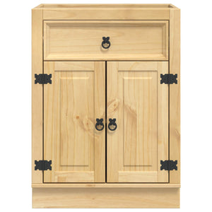 Armadietto con cassetto Miele 60 x 46 x 81,5 cm Pino massello 42007557