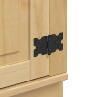 Armadietto con porta Miele 60 x 46 x 81,5 cm Pino massello 42007559