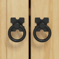 Armadietto con porta Miele 60 x 46 x 81,5 cm Pino massello 42007559