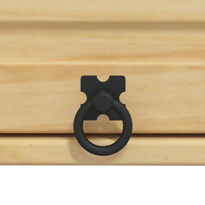 Armadietto con porta Miele 60 x 32 x 40 cm Pino massello 42007560